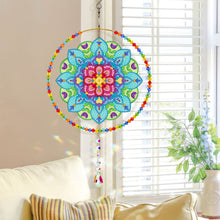 Load image into Gallery viewer, Suncatcher Diamond Painting Hanging Pendant Mandala Crystal Painting Ornaments