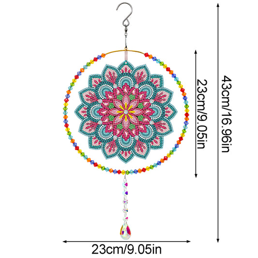 Suncatcher Diamond Painting Hanging Pendant Mandala Crystal Painting Ornaments