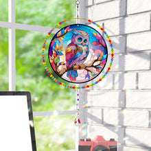 Load image into Gallery viewer, Suncatcher Diamond Painting Hanging Pendant Mandala Crystal Painting Ornaments