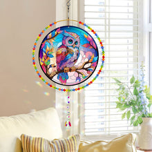 Load image into Gallery viewer, Suncatcher Diamond Painting Hanging Pendant Mandala Crystal Painting Ornaments