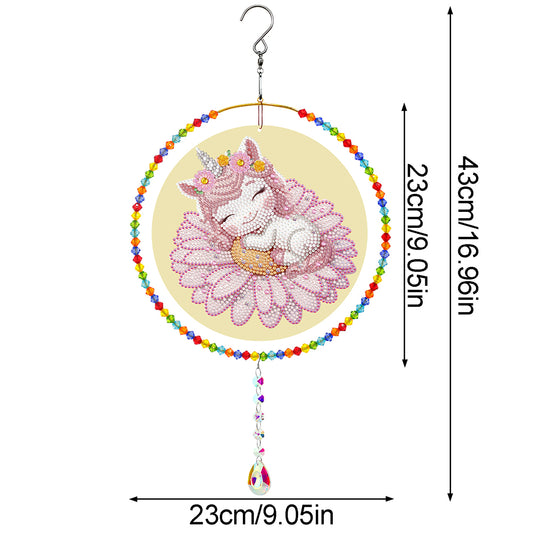 Suncatcher Diamond Painting Hanging Pendant Mandala Crystal Painting Ornaments