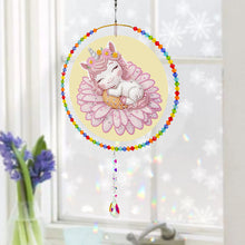 Load image into Gallery viewer, Suncatcher Diamond Painting Hanging Pendant Mandala Crystal Painting Ornaments