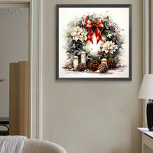 Load image into Gallery viewer, Diamond Painting - Full Square - Christmas wreaths (40*40CM)