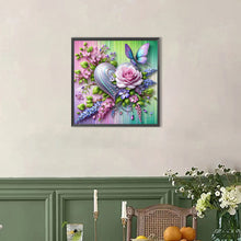 Load image into Gallery viewer, AB Diamond Painting - Full Round - Flowers, butterflies, hearts (40*40CM)