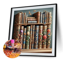 Load image into Gallery viewer, Diamond Painting - Full Square - Flower bookshelf (40*40CM)