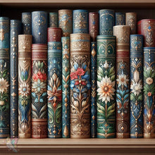 Load image into Gallery viewer, Diamond Painting - Full Square - Flower bookshelf (40*40CM)