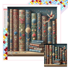 Load image into Gallery viewer, Diamond Painting - Full Square - Flower bookshelf (40*40CM)