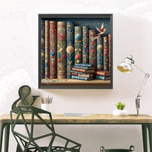 Load image into Gallery viewer, Diamond Painting - Full Square - Flower bookshelf (40*40CM)