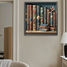 Load image into Gallery viewer, Diamond Painting - Full Square - Flower bookshelf (40*40CM)