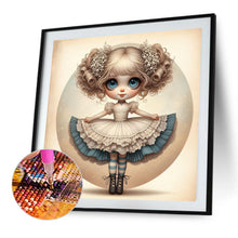 Load image into Gallery viewer, AB Diamond Painting - Full Round - Puffy skirt girl (40*40CM)