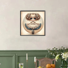 Load image into Gallery viewer, AB Diamond Painting - Full Round - Puffy skirt girl (40*40CM)