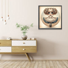 Load image into Gallery viewer, AB Diamond Painting - Full Round - Puffy skirt girl (40*40CM)