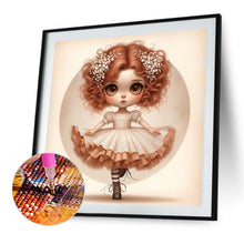 Load image into Gallery viewer, AB Diamond Painting - Full Round - Puffy skirt girl (40*40CM)