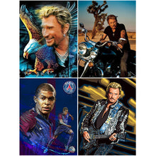 Load image into Gallery viewer, 4pcs Round Diamond Painting Set - Stars (30*40CM)