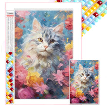 Load image into Gallery viewer, Diamond Painting - Full Square - Cat (40*60CM)