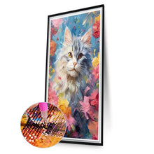 Load image into Gallery viewer, Diamond Painting - Full Square - Cat (40*60CM)