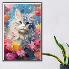 Load image into Gallery viewer, Diamond Painting - Full Square - Cat (40*60CM)