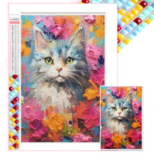 Load image into Gallery viewer, Diamond Painting - Full Square - Cat (40*60CM)