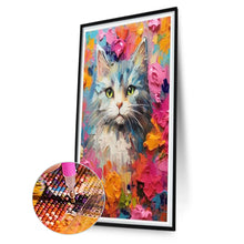 Load image into Gallery viewer, Diamond Painting - Full Square - Cat (40*60CM)