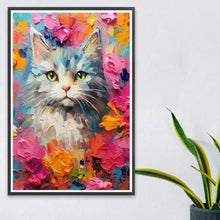 Load image into Gallery viewer, Diamond Painting - Full Square - Cat (40*60CM)