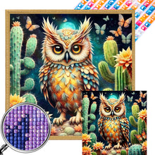 Load image into Gallery viewer, AB Diamond Painting - Full Square - Owl (40*40CM)