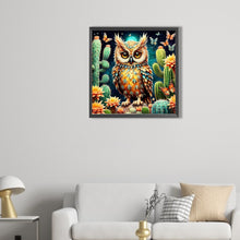 Load image into Gallery viewer, AB Diamond Painting - Full Square - Owl (40*40CM)