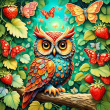 Load image into Gallery viewer, AB Diamond Painting - Full Square - Owl (40*40CM)