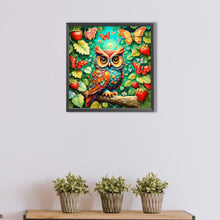 Load image into Gallery viewer, AB Diamond Painting - Full Square - Owl (40*40CM)