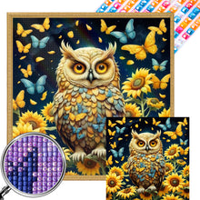 Load image into Gallery viewer, AB Diamond Painting - Full Square - Owl (40*40CM)