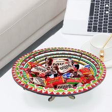 Load image into Gallery viewer, Diamond Painting Wooden Serving Tray Diamond Art Tableware Manager Tray (Green)