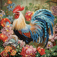 Load image into Gallery viewer, Diamond Painting - Partial Special Shaped - Chicken (30*30CM)