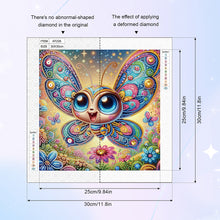 Load image into Gallery viewer, Diamond Painting - Partial Special Shaped - Funny bug (30*30CM)