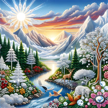 Load image into Gallery viewer, Diamond Painting - Full Round - Colorful house (40*40CM)