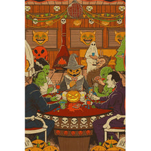 Load image into Gallery viewer, Diamond Painting - Full Round - Halloween game atmosphere (40*60CM)