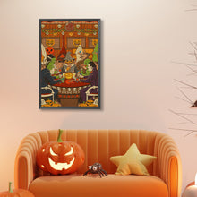 Load image into Gallery viewer, Diamond Painting - Full Round - Halloween game atmosphere (40*60CM)