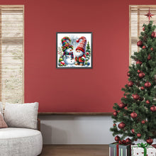 Load image into Gallery viewer, Diamond Painting - Full Round - Gnome and snowman (40*40CM)