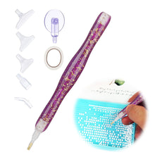 Load image into Gallery viewer, Sequins Diamond Painting Pen with Roller Glitter Diamond Art Pen for Art Crafts