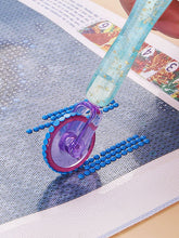 Load image into Gallery viewer, Sequins Diamond Painting Pen with Clay & 6 Tips Glitter Diamond Art Pen