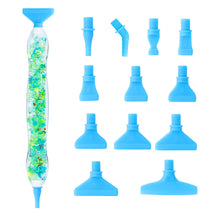 Load image into Gallery viewer, Sequins Diamond Painting Pen with 12 Tips Diamond Art Drill Pen for Art Crafts