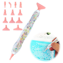 Load image into Gallery viewer, Sequins Diamond Painting Pen with 12 Tips Diamond Art Drill Pen for Art Crafts