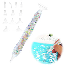 Load image into Gallery viewer, Sequins Diamond Painting Pen with 12 Tips Diamond Art Drill Pen for Art Crafts