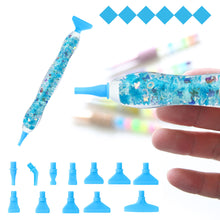 Load image into Gallery viewer, Sequins Diamond Painting Pen with 12 Tips Diamond Art Drill Pen for Art Crafts