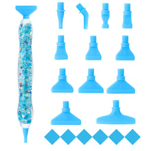 Load image into Gallery viewer, Sequins Diamond Painting Pen with 12 Tips Diamond Art Drill Pen for Art Crafts