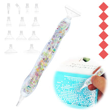 Load image into Gallery viewer, Sequins Diamond Painting Pen with 12 Tips Diamond Art Drill Pen for Art Crafts