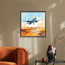 Load image into Gallery viewer, Diamond Painting - Full Square - Transportation airplane taking off (40*40CM)