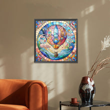 Load image into Gallery viewer, Diamond Painting - Full Square - Transportation pink hot air balloon (40*40CM)
