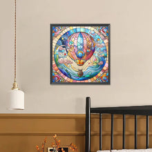 Load image into Gallery viewer, Diamond Painting - Full Square - Transportation pink hot air balloon (40*40CM)