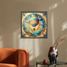 Load image into Gallery viewer, Diamond Painting - Full Square - Transportation yellow hot air balloon (40*40CM)