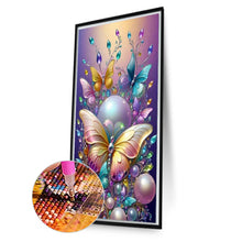 Load image into Gallery viewer, AB Diamond Painting - Full Round - Jewelry butterfly (40*70CM)
