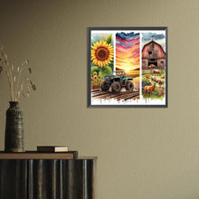 Load image into Gallery viewer, Diamond Painting - Full Round - Farm truck (40*40CM)